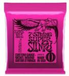 Ernie Ball 2623 Coarde de chitară electrică, Super Slinky7, oțel placat cu nichel, 09-52 (2623)