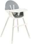 KikkaBoo Стол за хранене 2в1 KikkaBoo - Nutri Steel, Grey (31004010136)