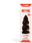 X-Men Dop Anal X-Men Butt Plug Negru grosime 8 cm lungime 24.3 cm cu ventuza