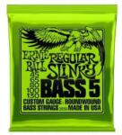 Ernie Ball 2836 Set de coarde pentru chitară bas electric, Regular Slinky BASS 5, oțel nichelat, 45-130 (2836)