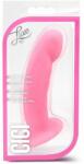 Blush Novelties Dildo Blush cu ventuza - punctul G Luxe Cici Pink lungime 16.5 cm diametru 3.8 cm Dildo