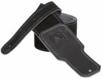 BOSS BSS-25-BLK 2.5" curea de chitară din piele de căprioară - negru (BSS-25-BLK)