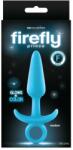 NS Novelties Dop Anal NS Toys Firefly Prince Medium Albastru grosime 2.5 cm lungime 12.5 cm