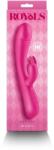 NS Novelties Vibrator Royals Divine Metallic NS Toys stimulare clitoris - punctul G - incalzire lungime 22.2 cm grosime 3.7 cm Vibrator