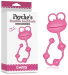 Lovetoy Bile Anale Lovetoy Silicone Frog Anal Beads Roz lungime 26.7 cm