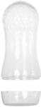 Zero Tolerance Masturbator TWIST Zero Tolerance Transparent lungime 15.8 cm forma normala