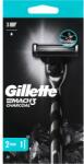 Gillette Aparat de ras cu 2 casete de rezervă - Gillette Mach3 Charcoal