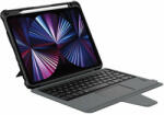 Nillkin Bumper Combo Keyboard Protective Case - удароустойчив кейс, с отделяща клавиатура и поставка за iPad 9 (2022) (черен)
