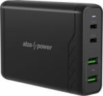 AlzaPower M300 Multi Charge Power Delivery, 100W - fekete (APW-MP2A2CN2)