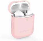AlzaGuard Skinny Silicone Case Airpods 1. és 2. generáció, rózsaszín (AGD-ACSS1P)