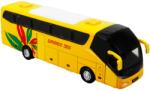 Sunman Autocar cu Lumini si Sunete, Maxx Wheels, Galben, 16 Cm