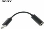 Sony audió adapter (Type-C, 3.5mm jack aljzat) FEKETE - EC260 - GYÁRI (EC260)
