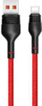XO USB to USB-C cable XO NB55 5A, 1m (red) (NB55) - mi-one