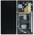 Samsung Galaxy Note 20 Ultra komplett LCD kijelző érintőpanellel keretes fekete (GH82-23596A)