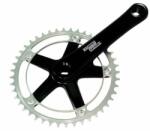 Sturmey Archer FCT62 SingleSpeed/Fixie/Pálya 42T négyszögtengelyes hajtómű [fekete-ezüst, 42]