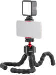 ULANZI Okostelefon Video Vlog Kit-II Flexibilis Két-karú Állvánnyal mobiltelefonhoz (2985) (2985)