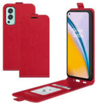  Flip case OnePlus Nord 2 5G roșu