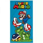  Super Mario fürdőlepedő / strandtörölköző - 140x70 cm (JVL-EWA511NO)