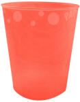 Procos Orange Fluorescent, Narancssárga pohár, műanyag 250 ml PNN96047