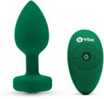 b-Vibe - Vibrating Jewel Plug M/L Emerald