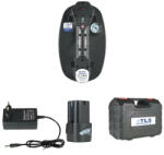  TLS-DX02M-2 Vákuumos akkumulátoros emelő 16.8 V , műanyag koffer, 2 db akkumulátor, nyomásmérő óra