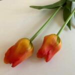 Kreatív Tulipán klasszikus szálas narancssárga élethű nagy virágú
