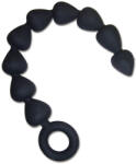 Sex & Mischief S&M - Black Silicone Anal Beads black