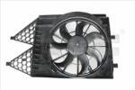 TYC Ventilator, radiator TYC 837-0054 (837-0054) - automobilus