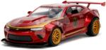 Jada Toys Kisautó Chevy Camaro 2016 Iron Man Marvel Jada fém nyitható ajtókkal hossza 13 cm 1: 32 (JA3222003)