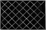 TEMPO KONDELA Szőnyeg, fekete/minta, 133x190 cm, MATES TYP 1 - smartbutor