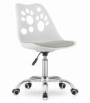  PRINT fehér-szürke irodai szék