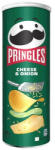 Pringles Burgonyachips PRINGLES Cheese and Onion 165g - papir-bolt