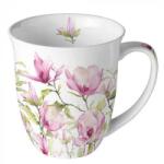 Ambiente Porcelán bögre - 400ml - Blooming magnolia