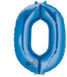 Grabo Balon folie cifra 0 albastru 66cm
