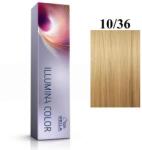 Wella Illumina Color 10/36 blond deschis auriu violet 60 ml