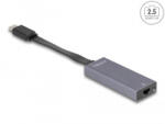 Delock USB Type-C - 2, 5 Gigabit LAN adapter vékony kialakítású (66248)