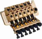 Gotoh GE1996T40GG locking tremolo, pitch 10, 8 mm, 40mm steel block, steel saddles, gold