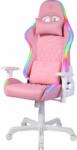 DELTACO GAM-080-P Műbőr RGB Gamer szék - Rózsaszín (GAM-080- P)