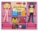 Melissa & Doug Melissa & Doug Abby și Emma îmbrăcăminte magnetică (S14940)