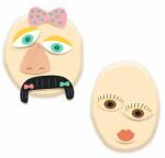 DJECO Fețe - Joacă-te cu plastilină pentru cei mici (DJ09031)