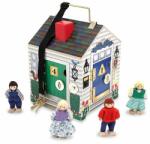 Melissa & Doug Casa Melissa & Doug cu clopote și încuietori (X12505)