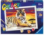 Ravensburger CreArt Majestic Tiger (20193) Carte de colorat