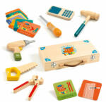 DJECO Carcasa cu unelte din lemn (DJ06500) Set bricolaj copii