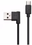 hoco. UPM10 "L alakú" Micro USB töltőkábel fekete (HC021155) (HC021155)