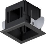 ELMARK Modena 1 Module Recessed Box With Frame Black (92mod1gr/bl)