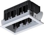 ELMARK Modena 2 Module Recessed Box With Frame White (92mod2gr/wh)