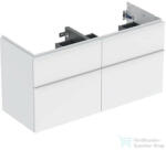 Geberit iCON 118, 4x47, 6x61, 5 cm-es 4 fiókos alsószekrény dupla mosdóhoz, matt fehér 502.309. 01.3 (502309013)