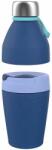 KeepCup termosz Helix Thermal Kit 3v1 340 ml - kék Univerzális méret