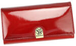 Gregorio nagyméretű, piros női pénztárca 18, 5 × 10 cm (G-NL-102-RED)