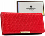 Peterson női piros színű pénztárca RFID, 20×10 cm (Z-44125998)